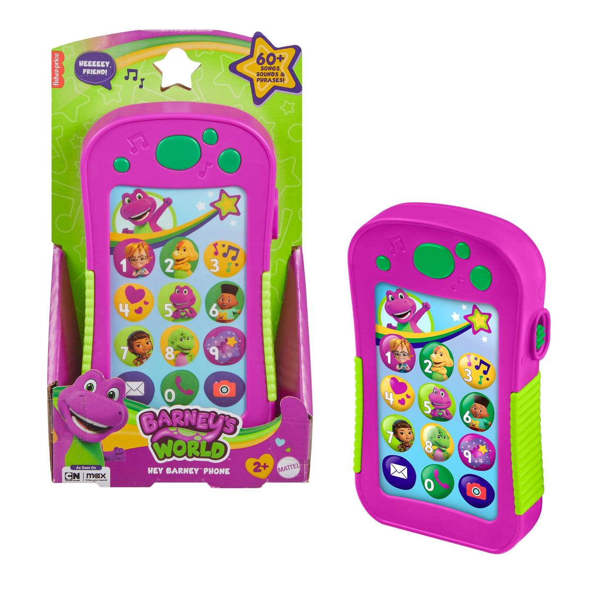 Barney's World Toddler Toy Hey Barney Phone